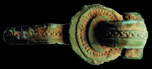 Roman Thistle Brooch
